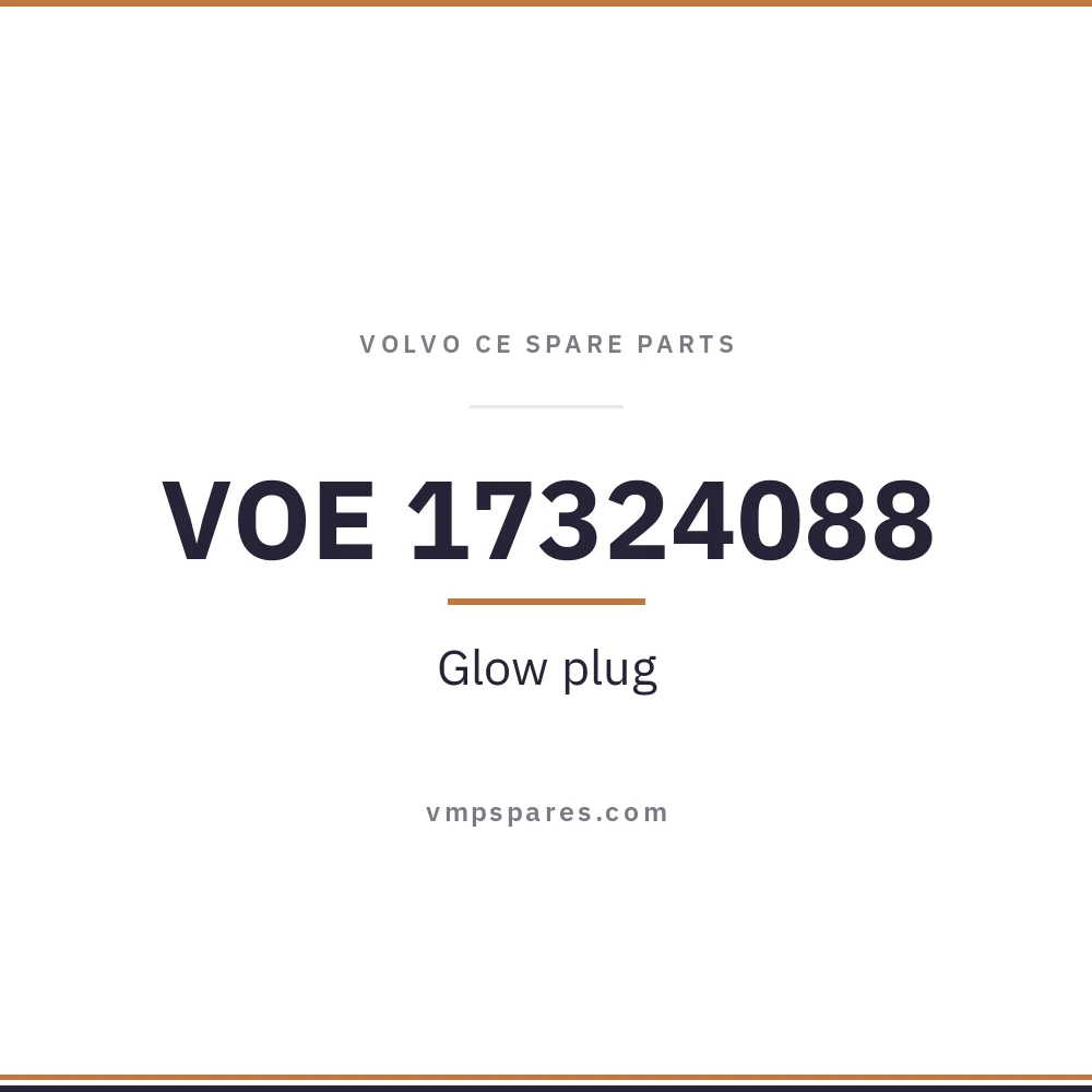 VOE 17324088 – Glow plug