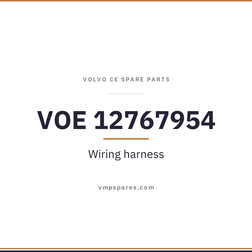 VOE 12767954 – Wiring harness
