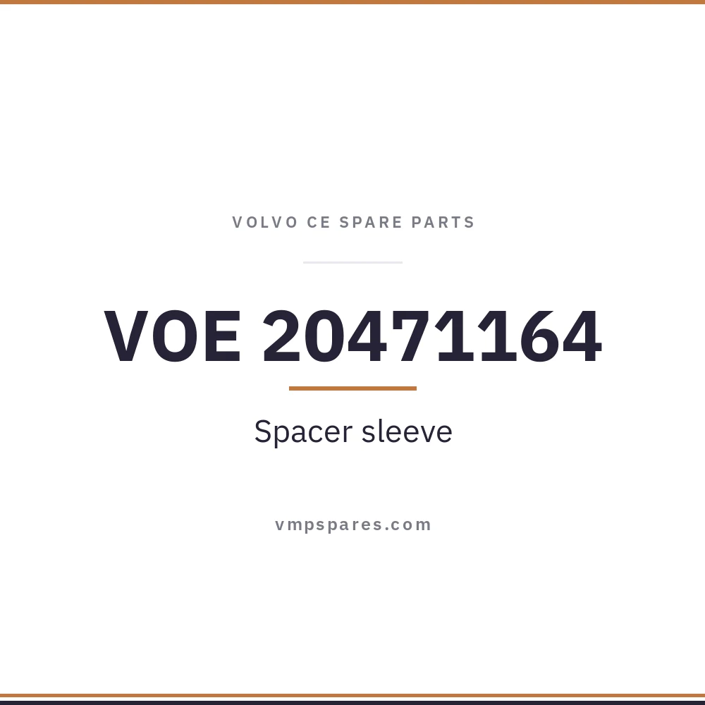 VOE 20471164 – Spacer sleeve