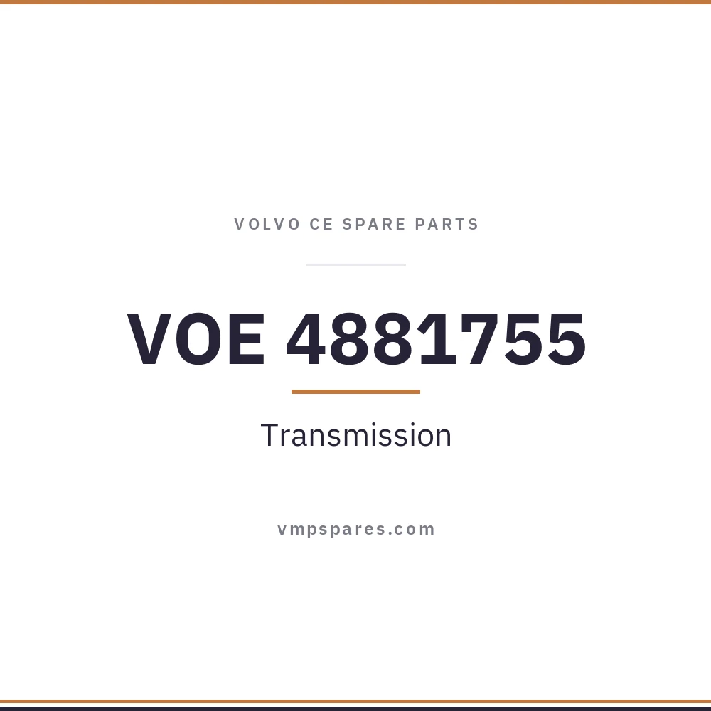 VOE 4881755 – Transmission