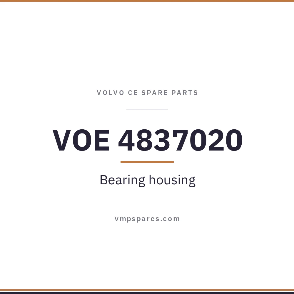 VOE 4837020 – Bearing housing