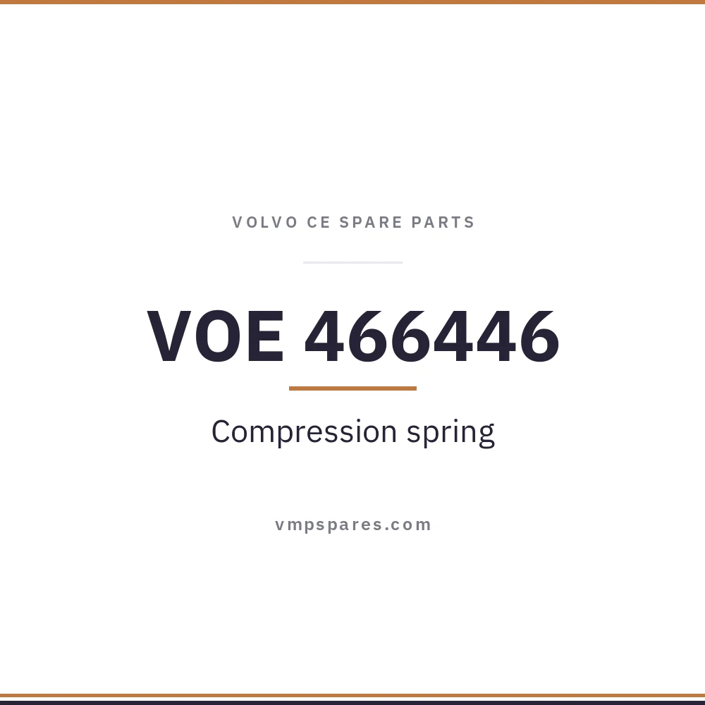 VOE 466446 – Compression spring
