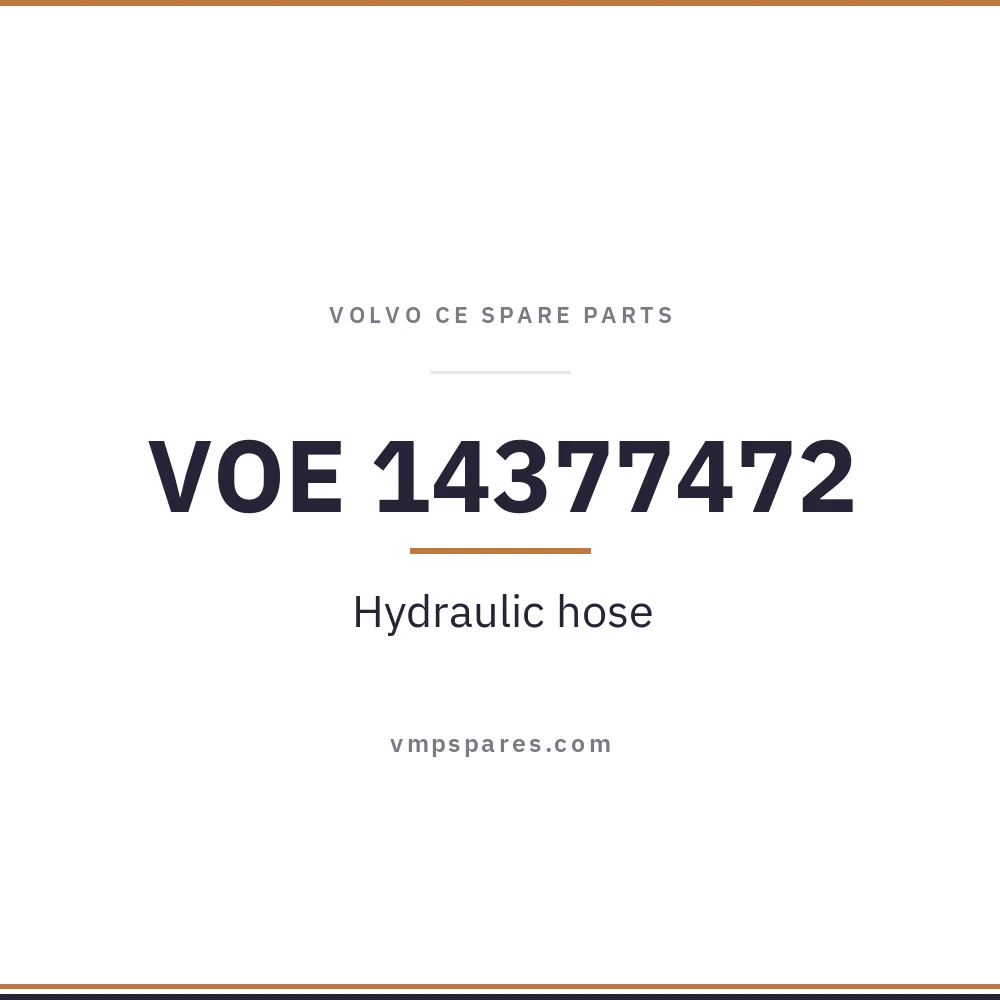 VOE 14377472 – Hydraulic hose