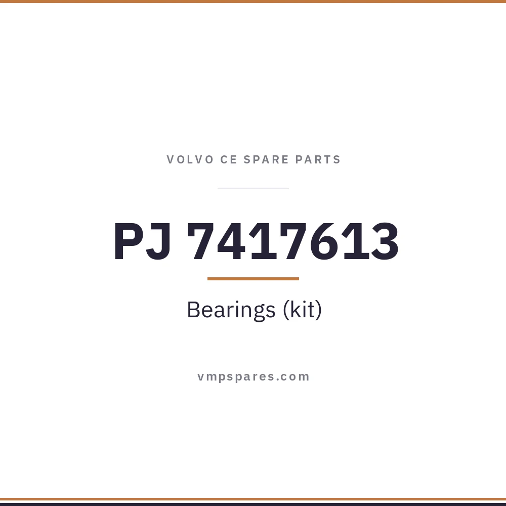 PJ 7417613 – Bearings (kit)