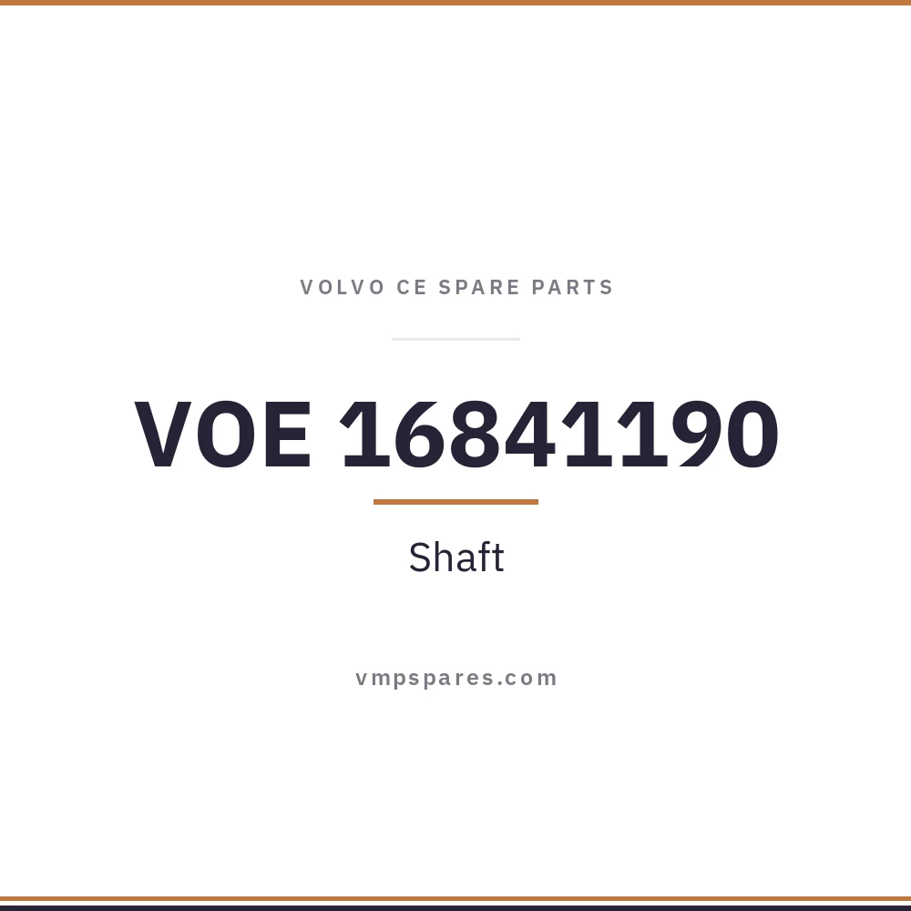 VOE 16841190 – Shaft