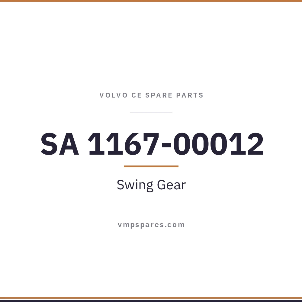 SA 1167-00012 – Swing Gear