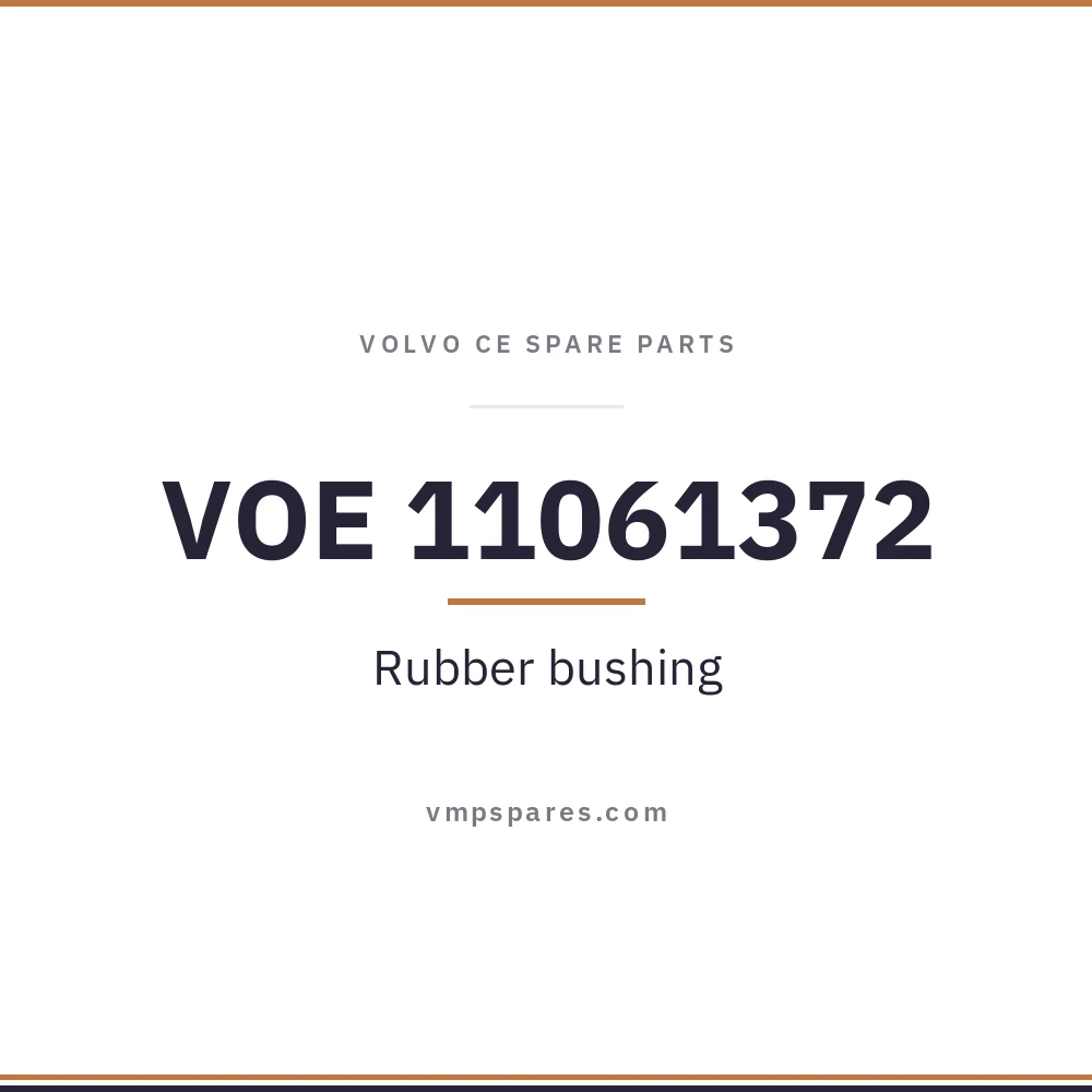 VOE 11061372 – Rubber bushing
