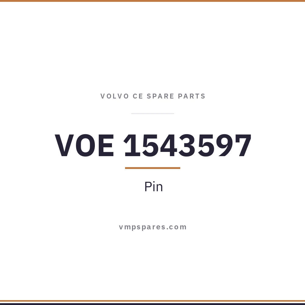 VOE 1543597 – Pin