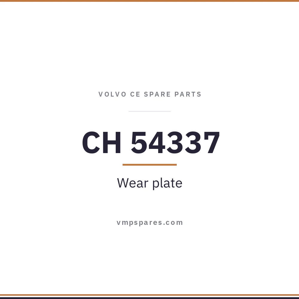CH 54337 – Wear plate