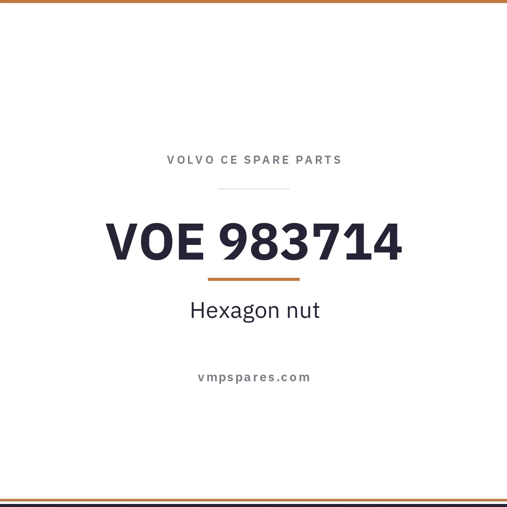 VOE 983714 – Hexagon nut