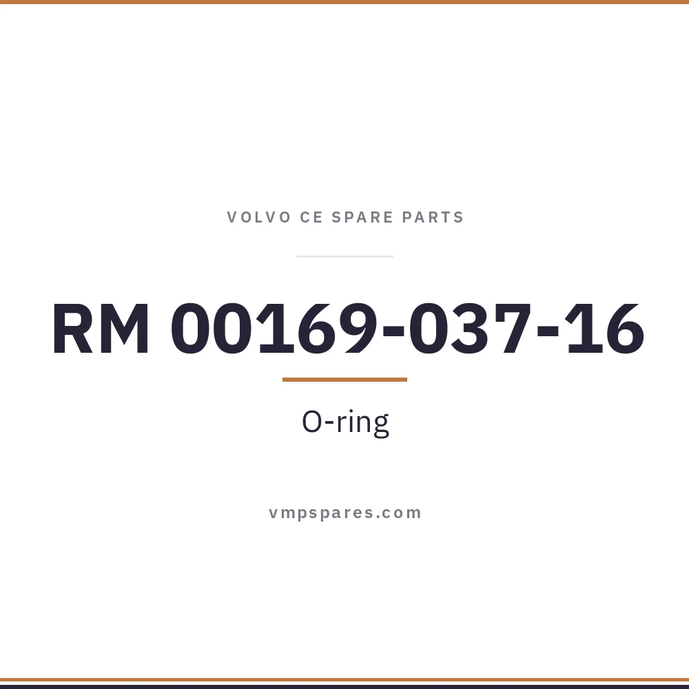 RM 00169-037-16 – O-ring