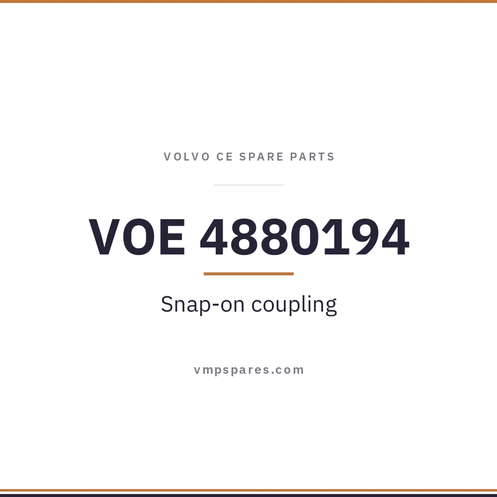 VOE 4880194 – Snap-on coupling