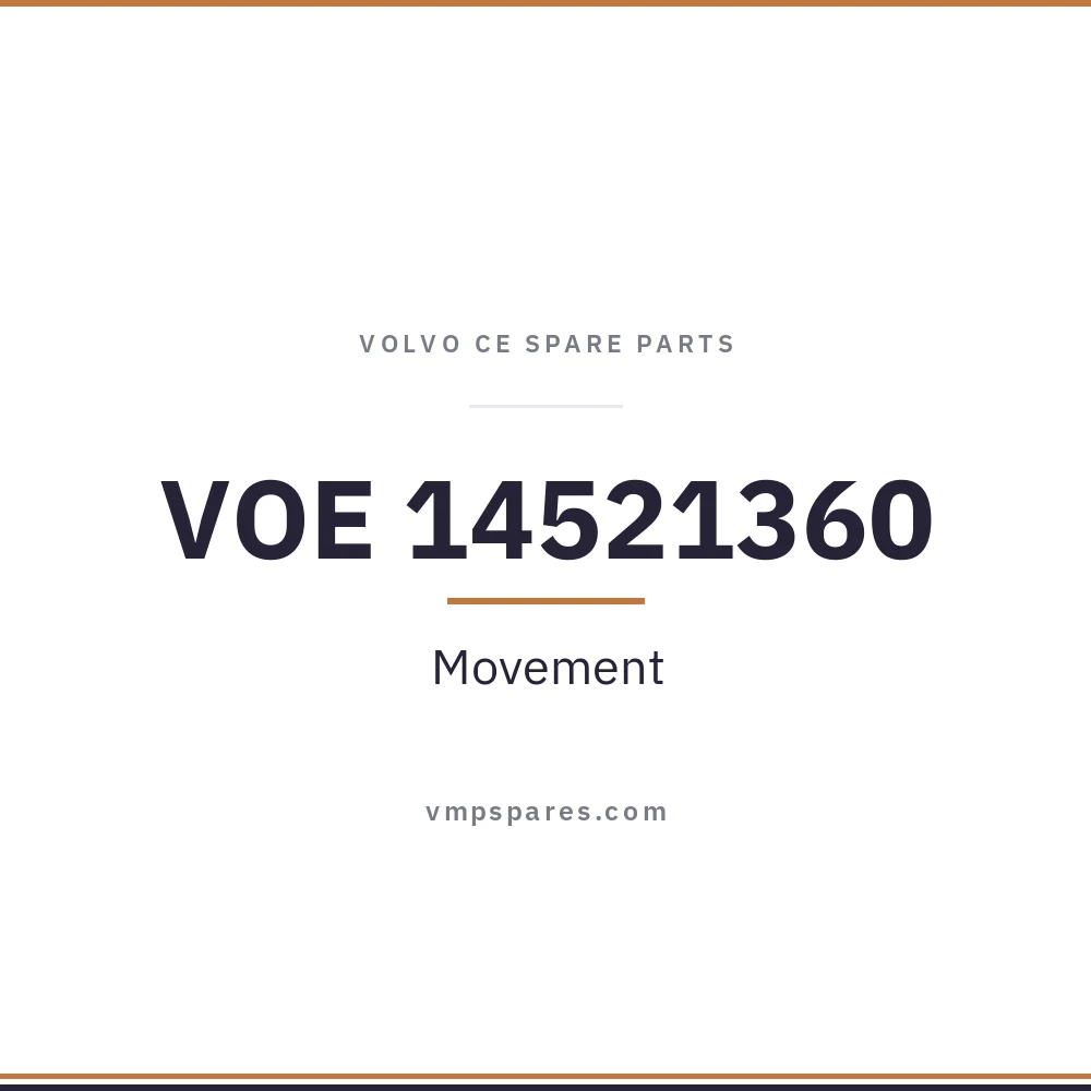 VOE 14521360 – Movement