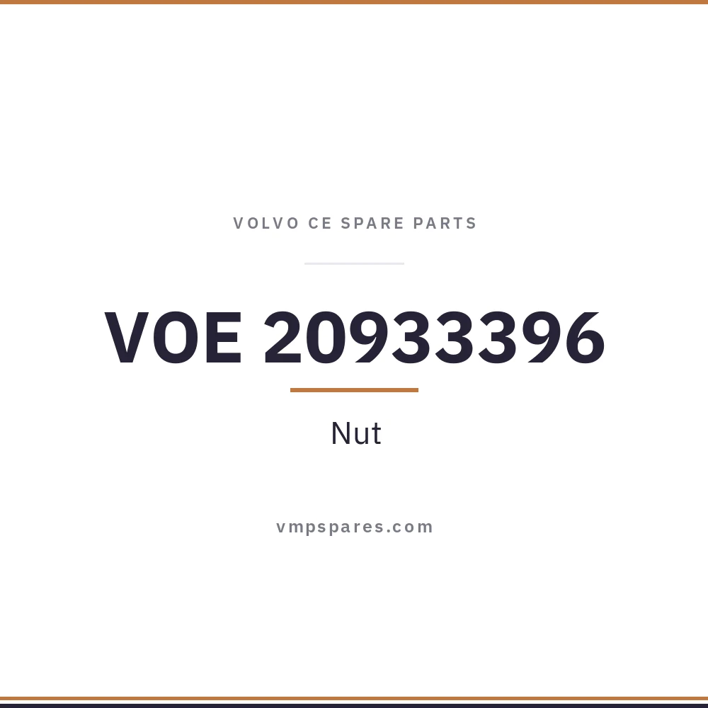 VOE 20933396 – Nut