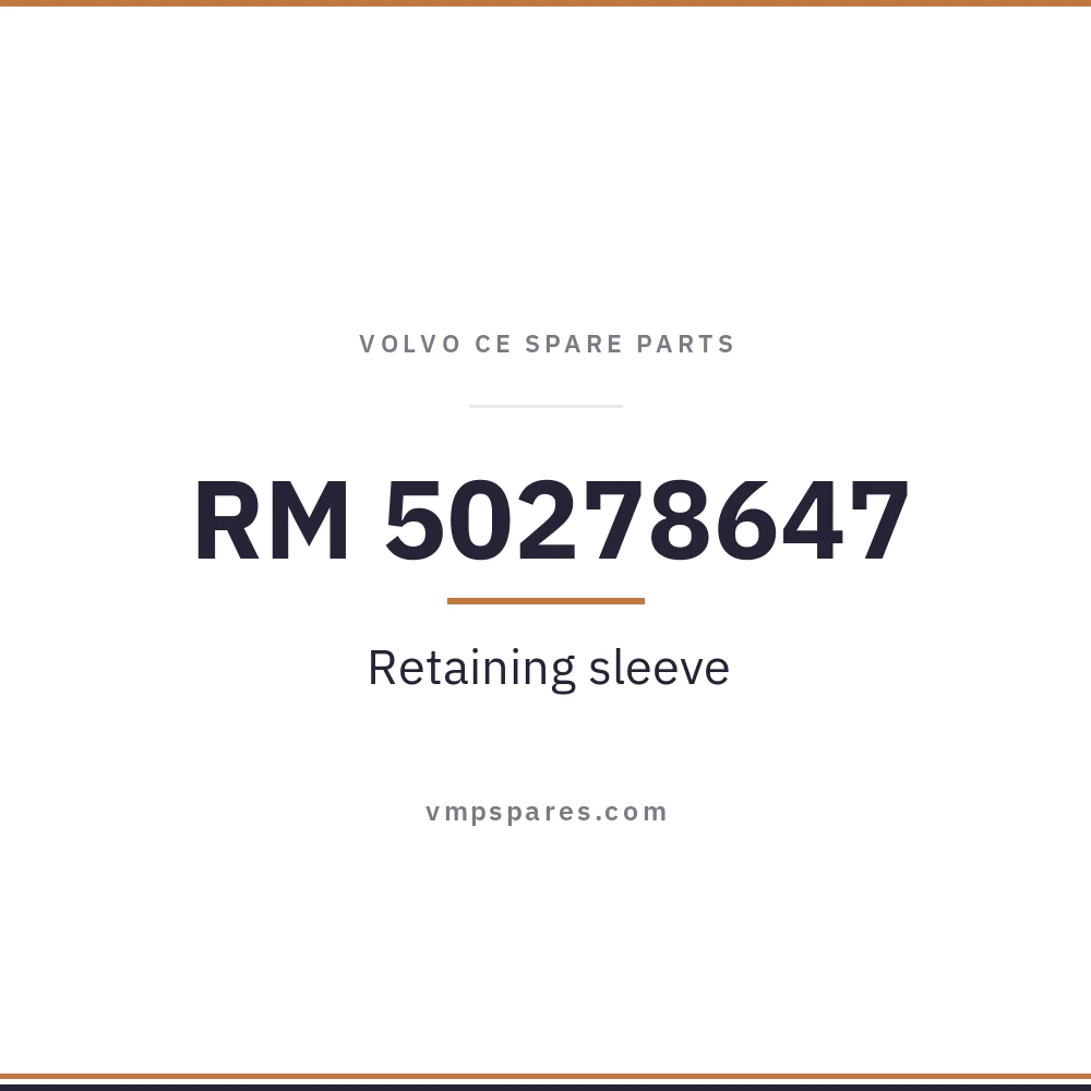 RM 50278647 – Retaining sleeve