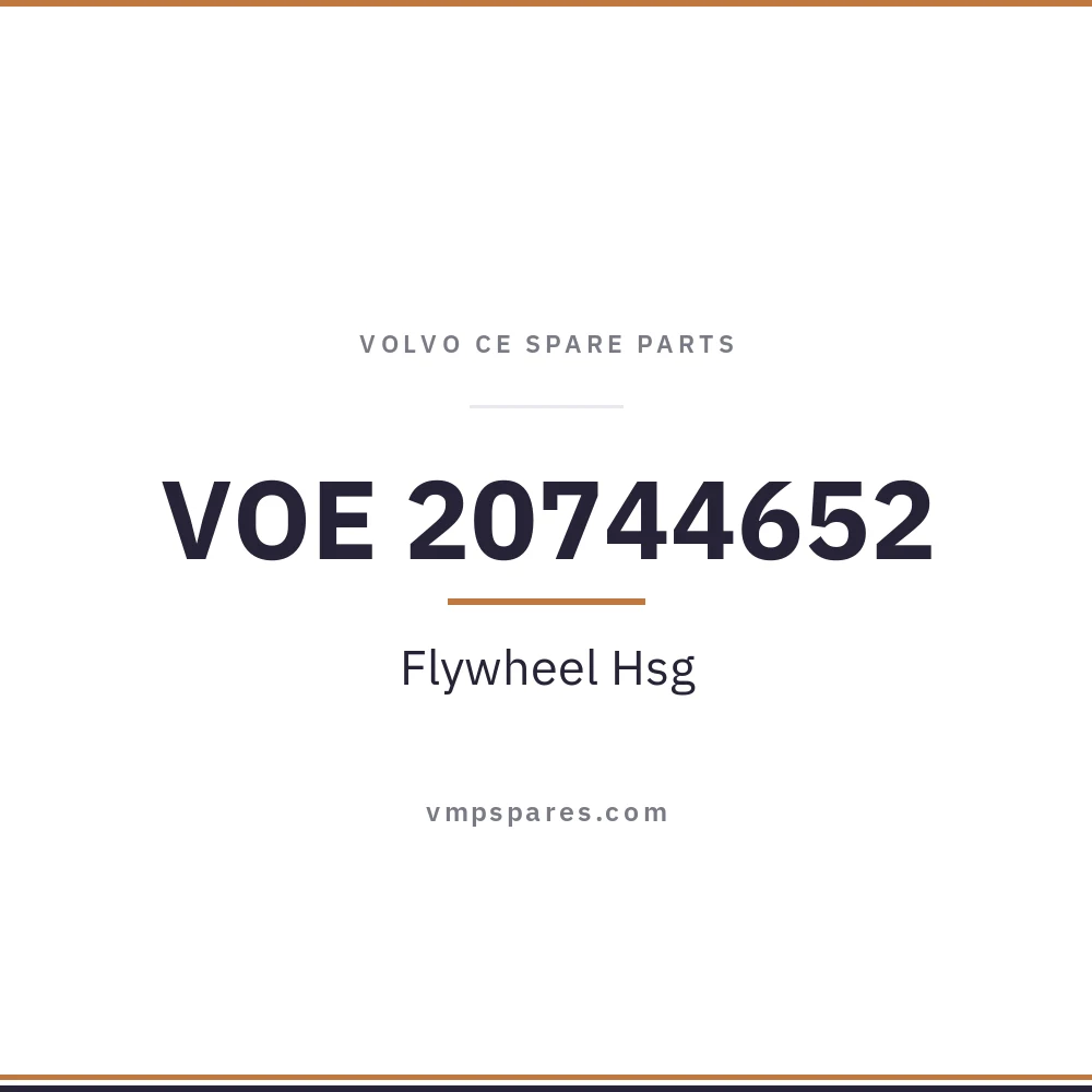 VOE 20744652 – Flywheel Hsg