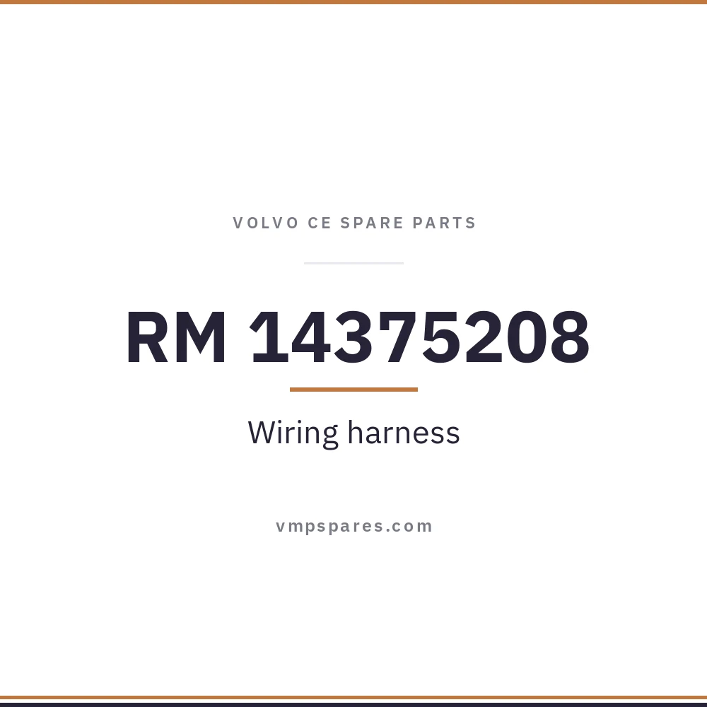 RM 14375208 – Wiring harness