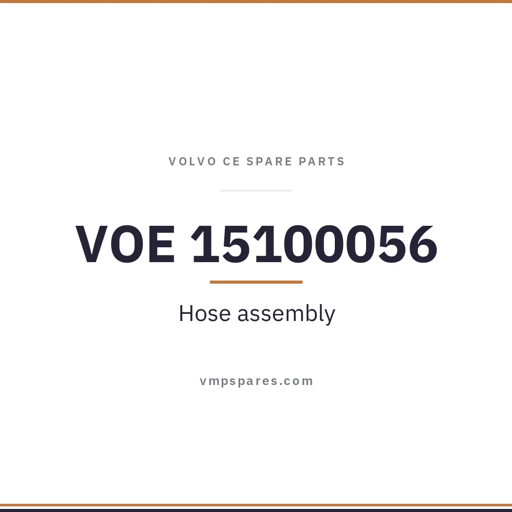 VOE 15100056 – Hose assembly