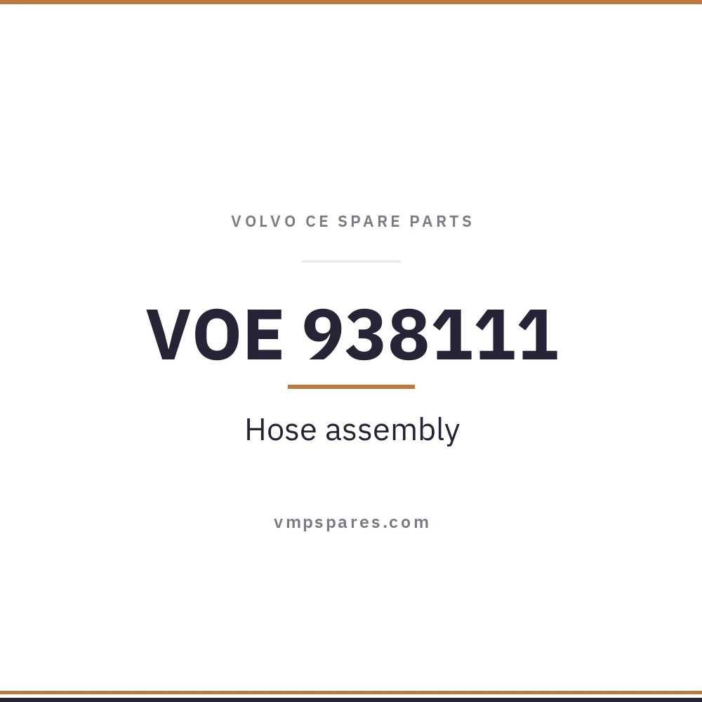VOE 938111 – Hose assembly