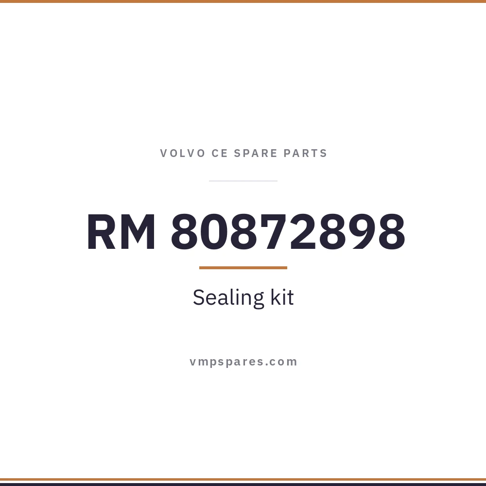 RM 80872898 – Sealing kit