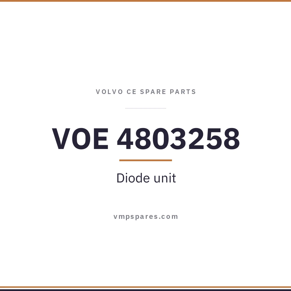 VOE 4803258 – Diode unit