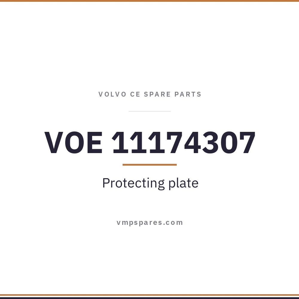 VOE 11174307 – Protecting plate