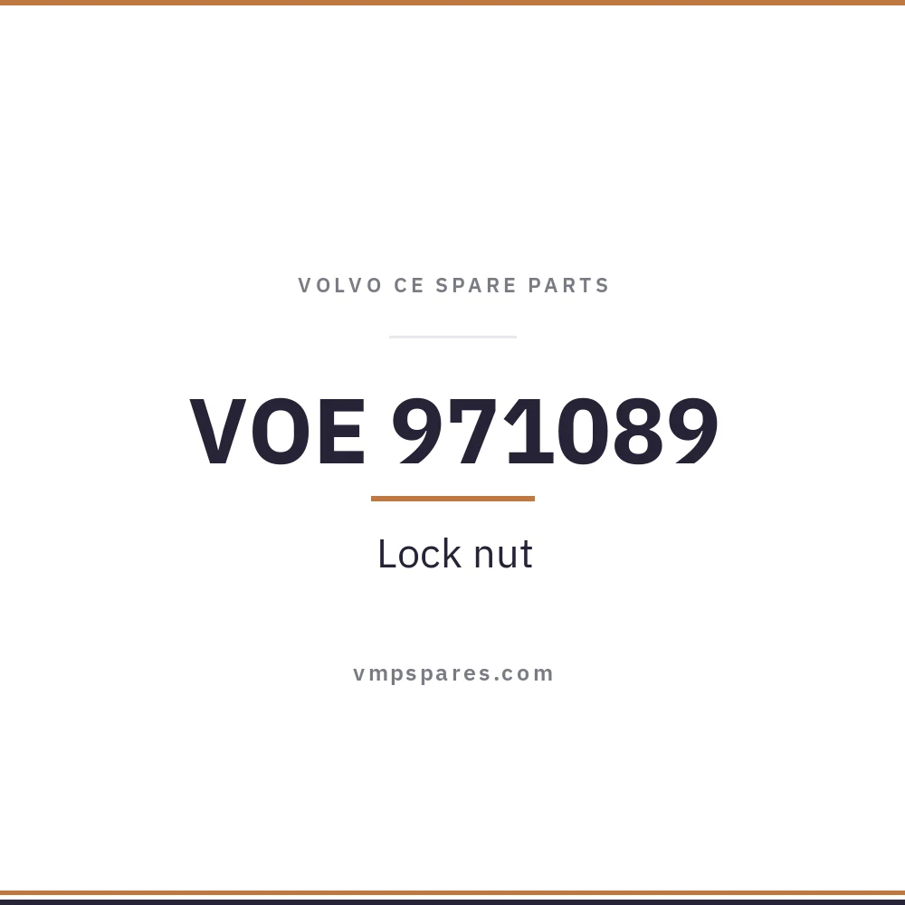 VOE 971089 – Lock nut