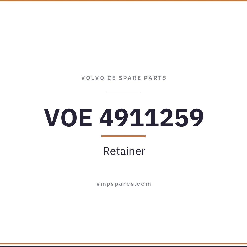 VOE 4911259 – Retainer