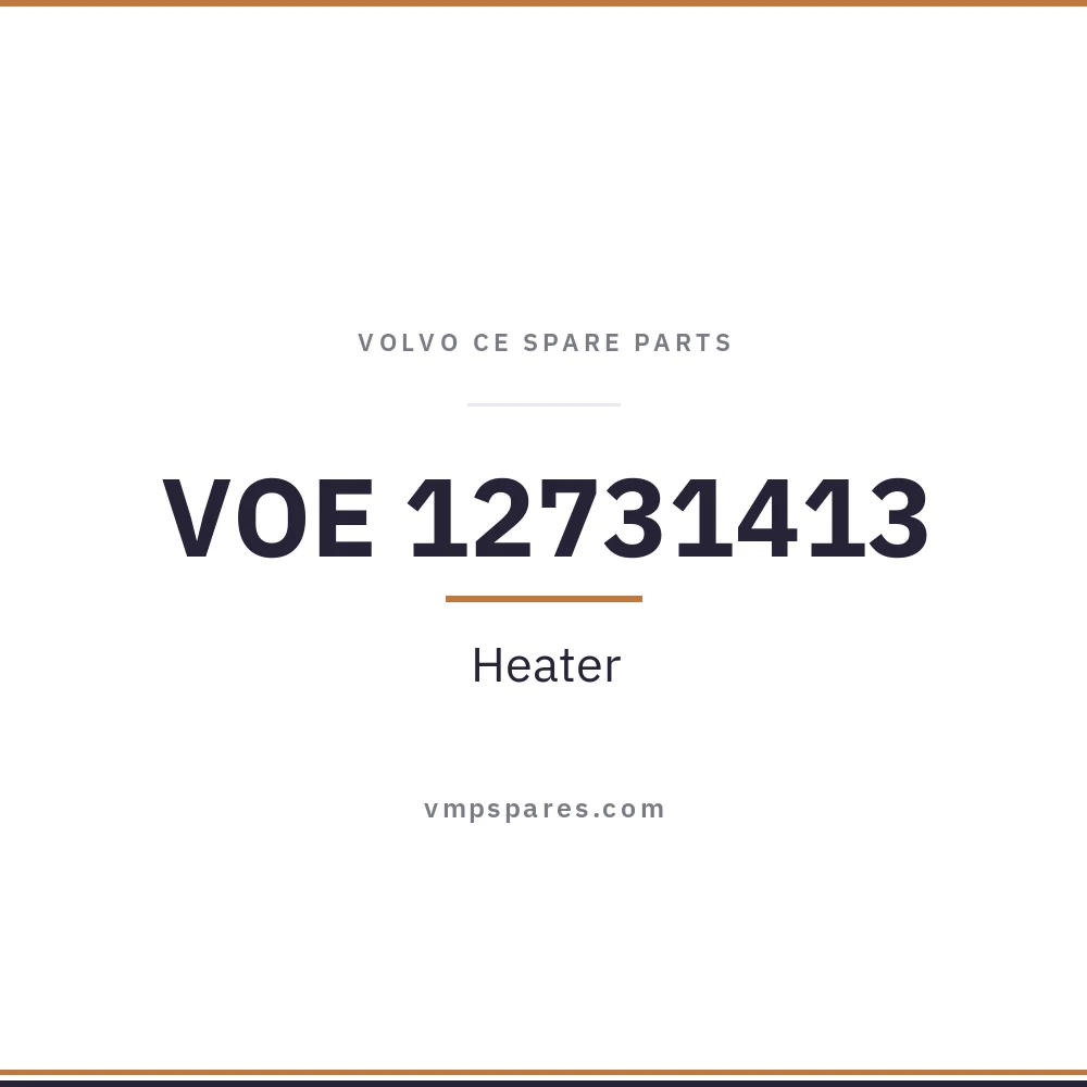 VOE 12731413 – Heater