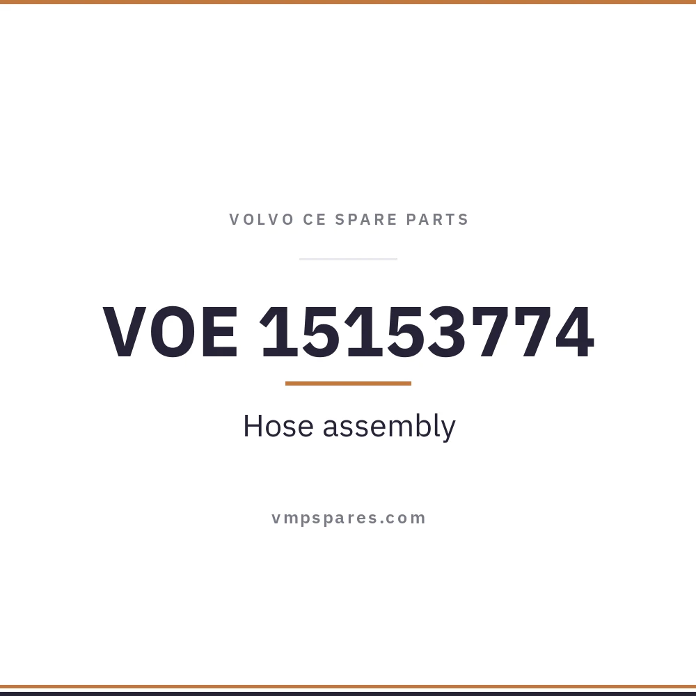 VOE 15153774 – Hose assembly