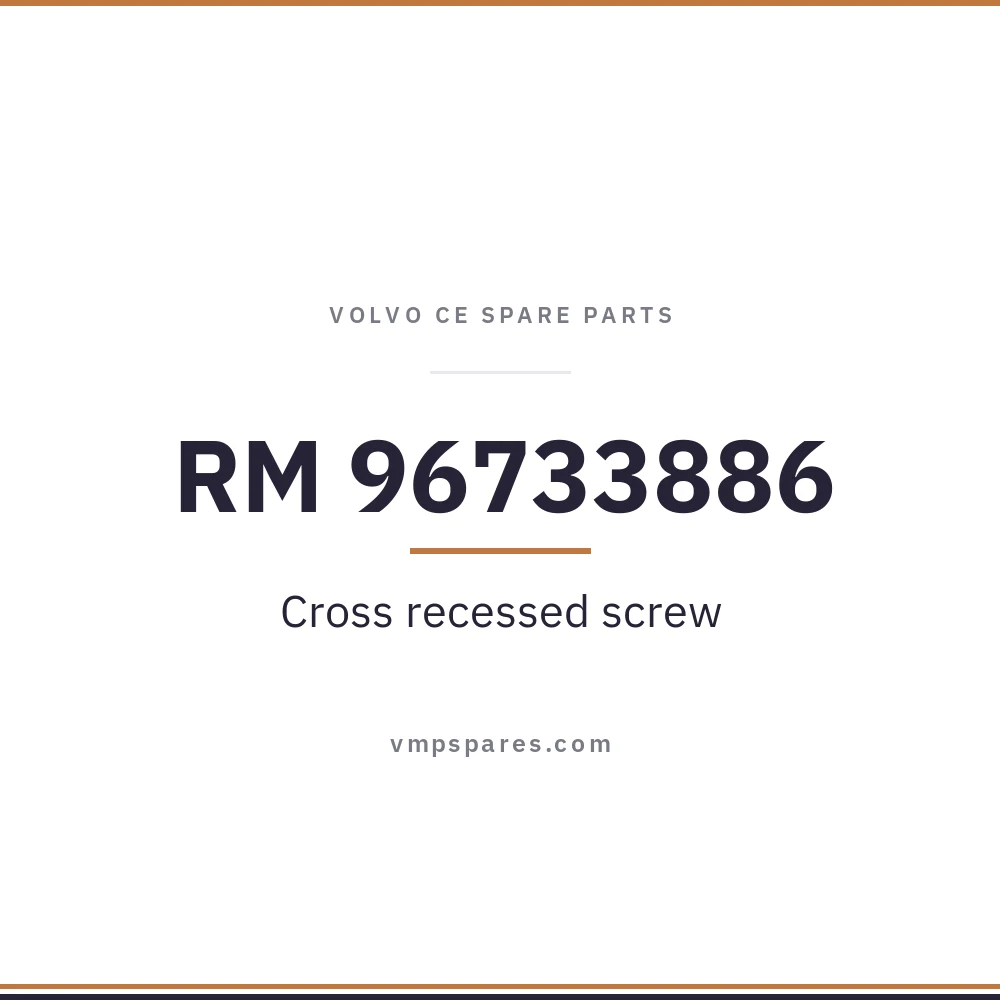 RM 96733886 – Cross recessed screw