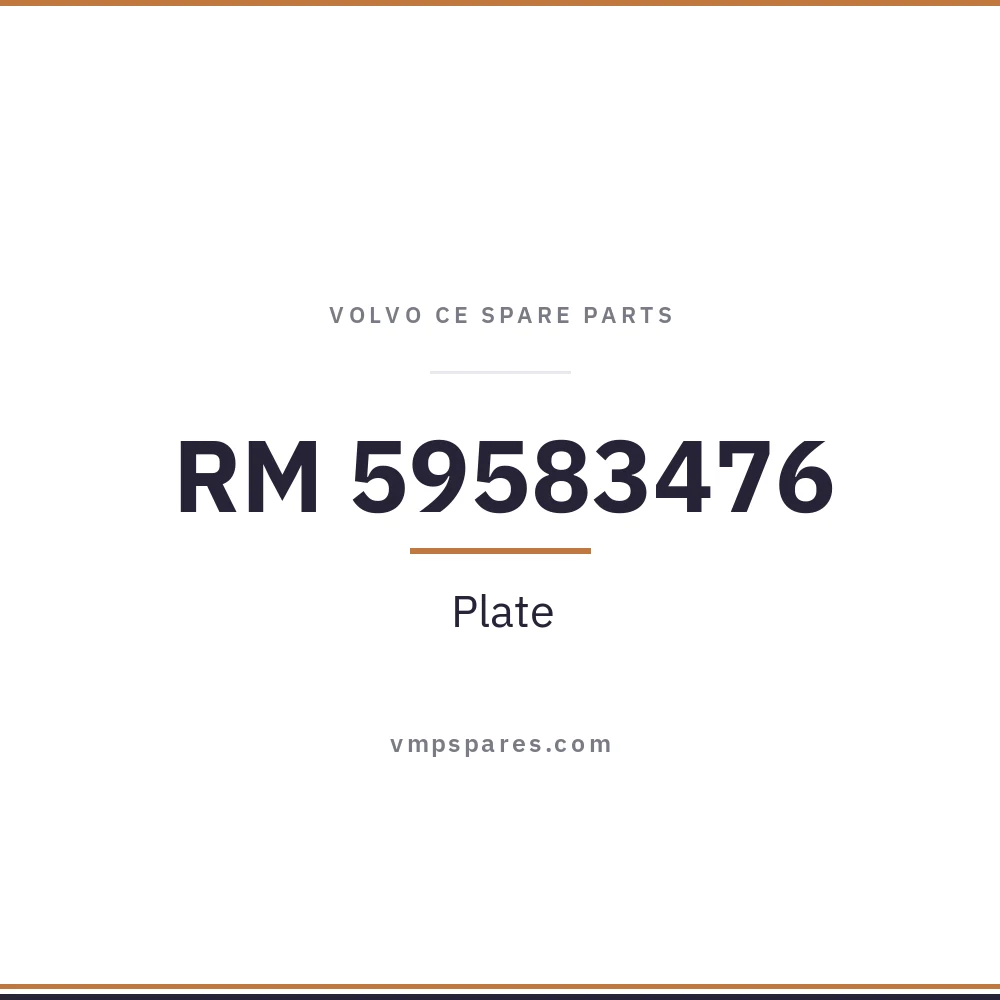 RM 59583476 – Plate
