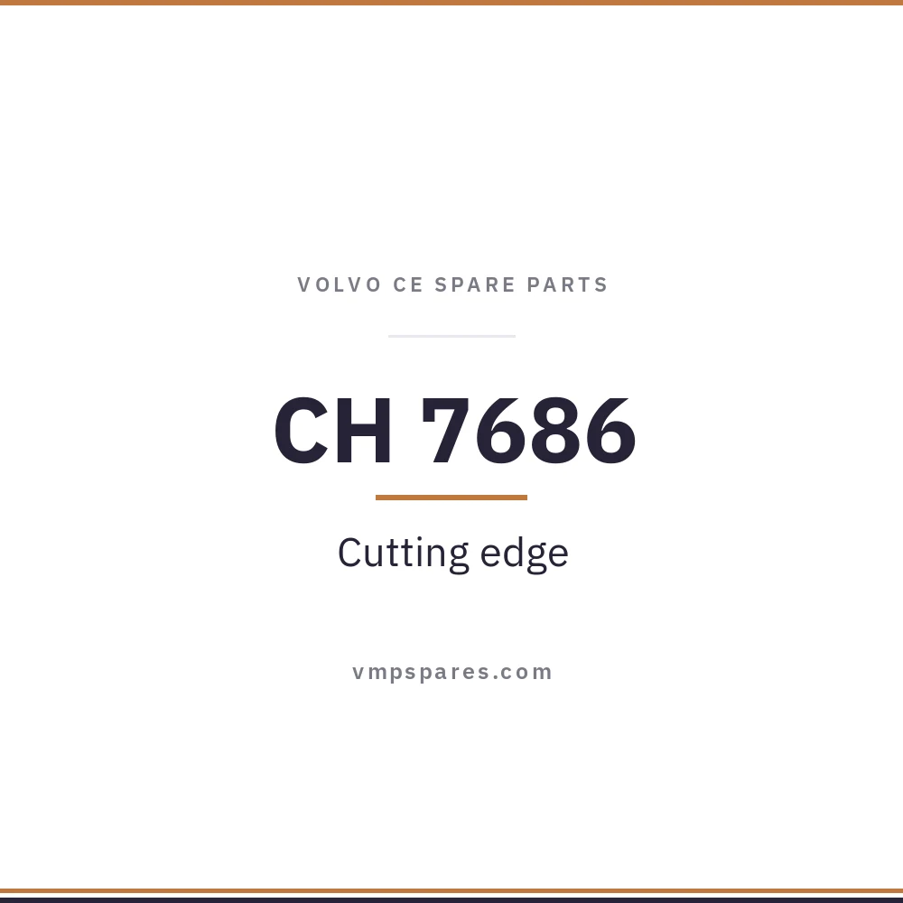 CH 7686 – Cutting edge