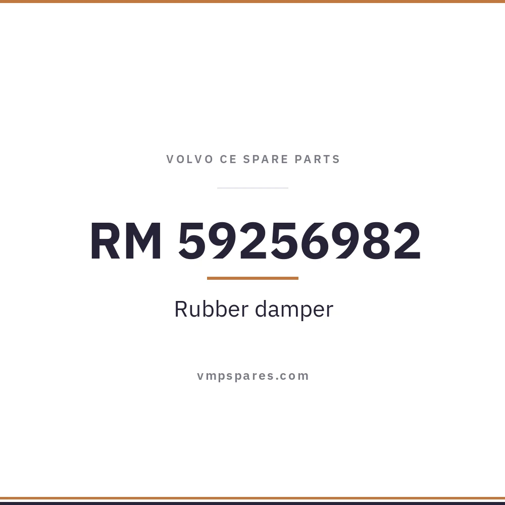 RM 59256982 – Rubber damper