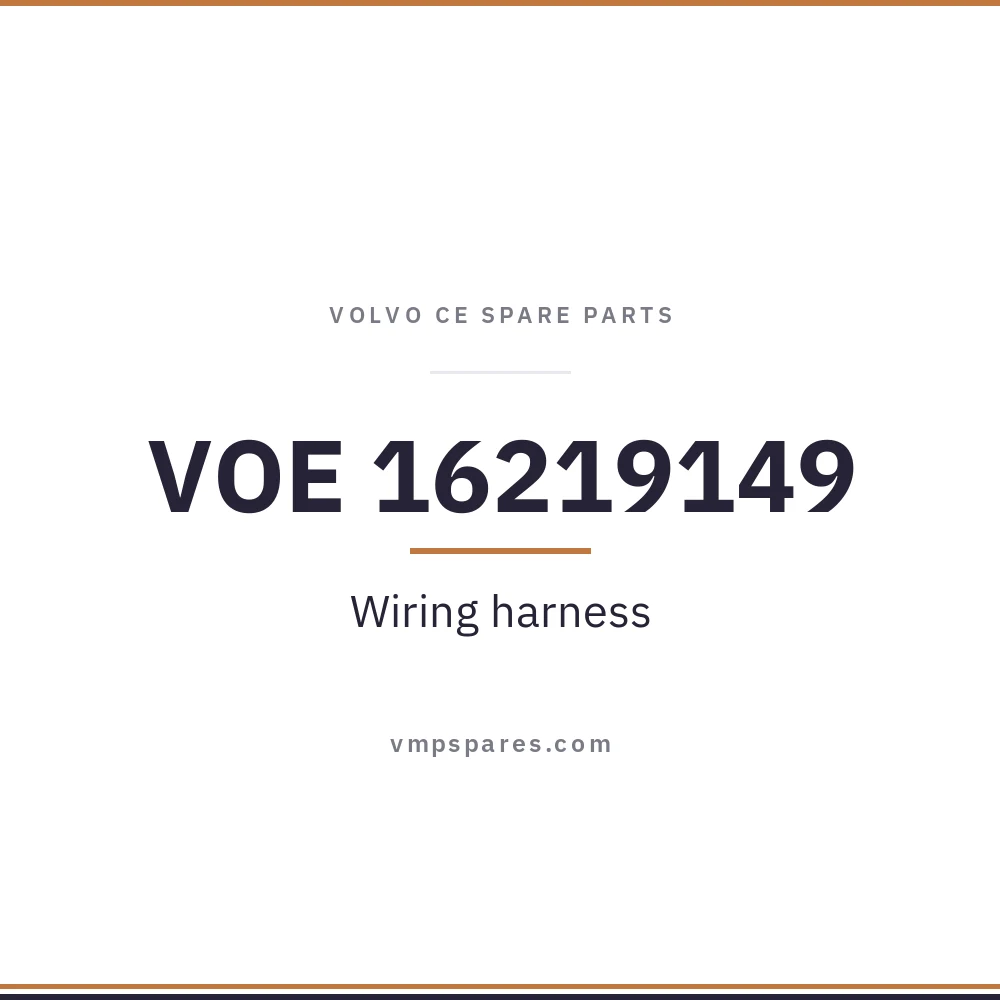 VOE 16219149 – Wiring harness