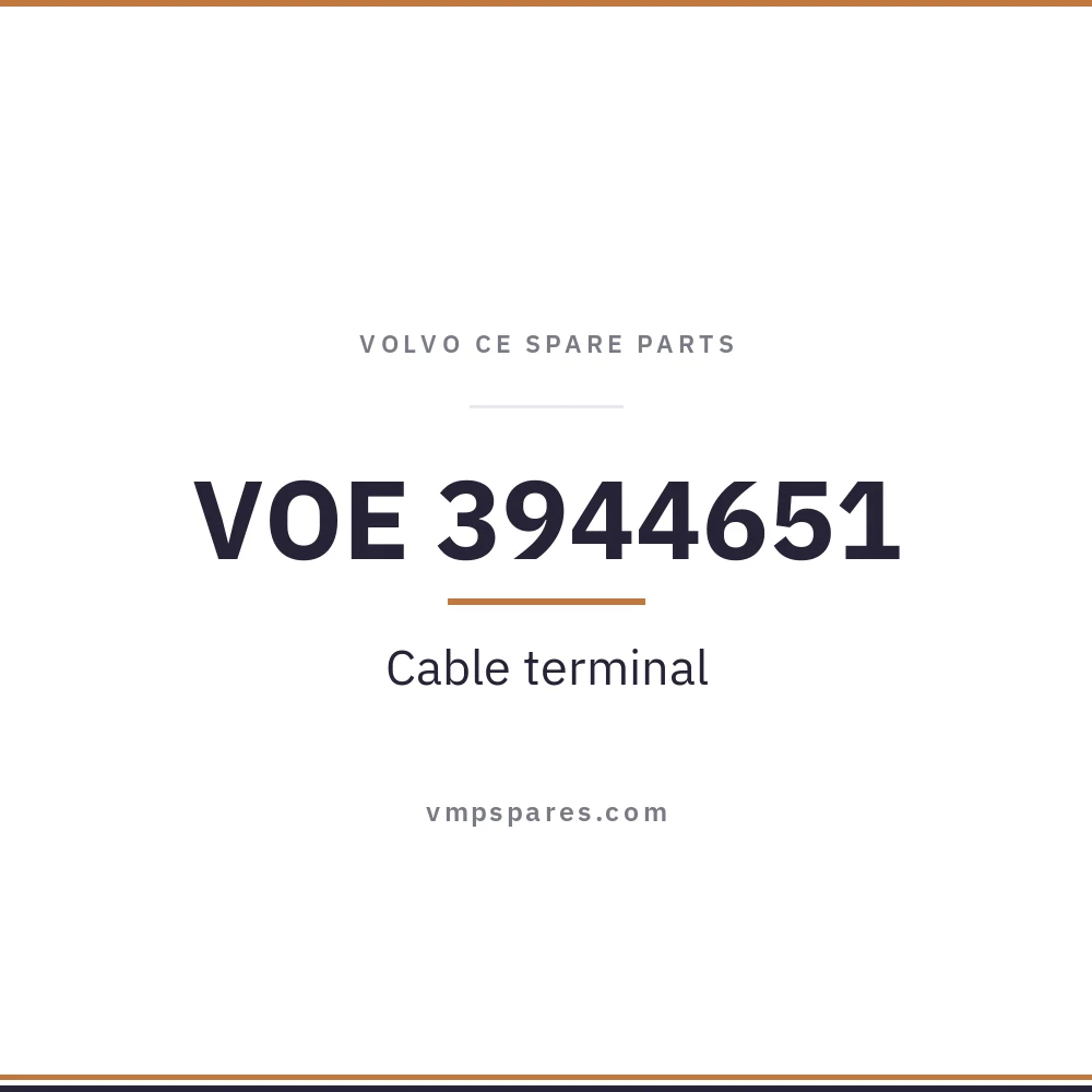 VOE 3944651 – Cable terminal