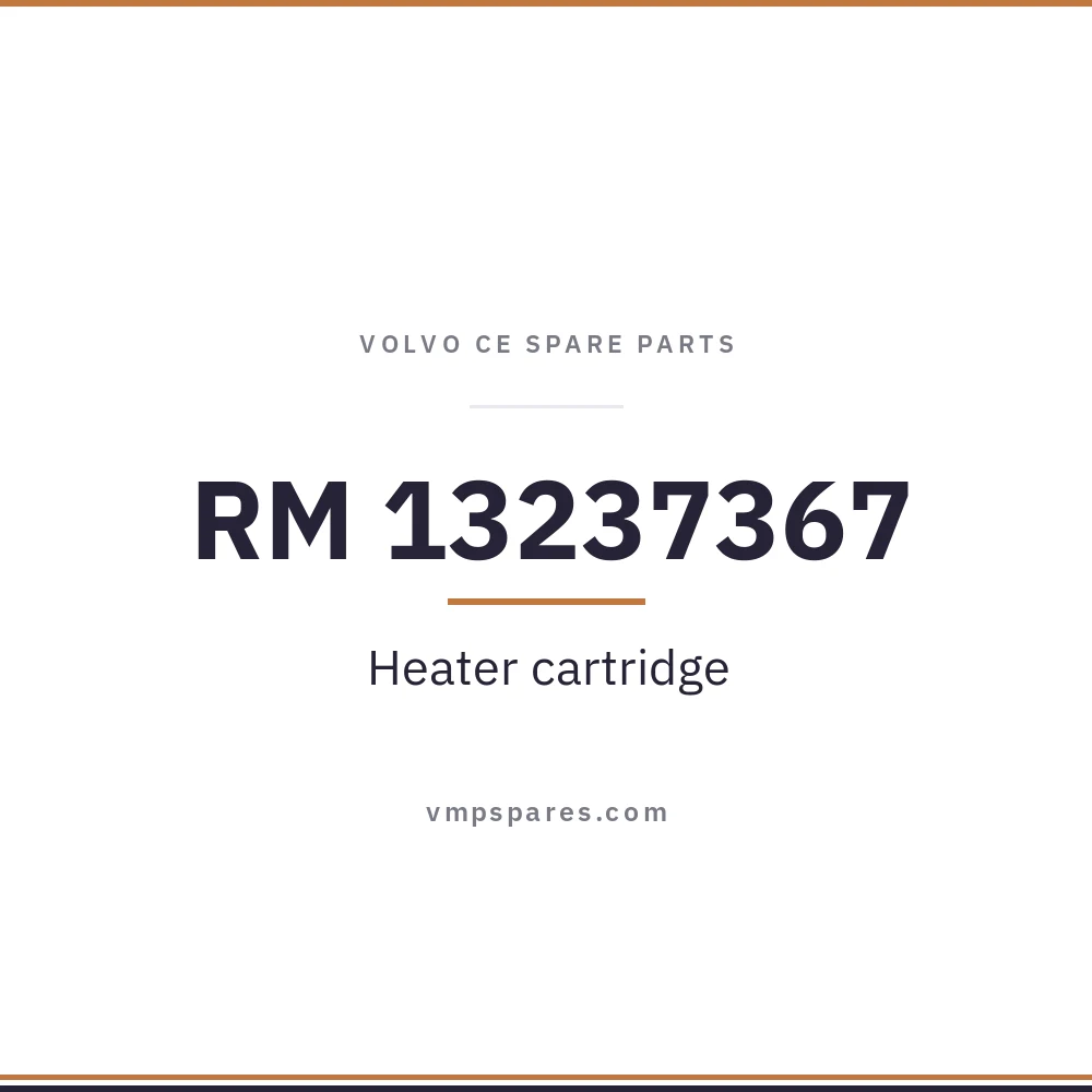 RM 13237367 – Heater cartridge