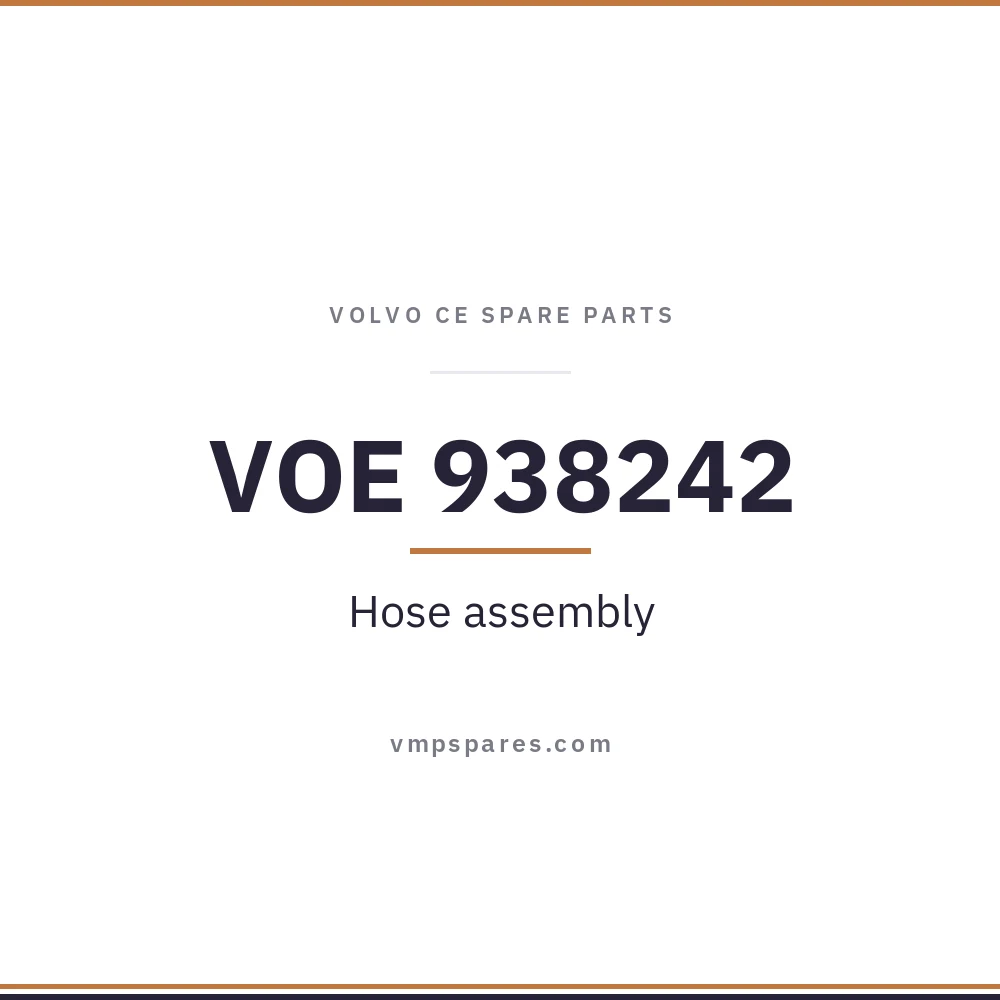 VOE 938242 – Hose assembly