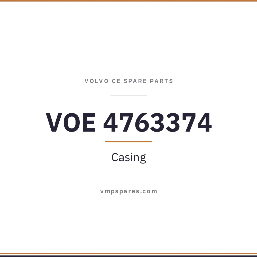 VOE 4763374 – Casing