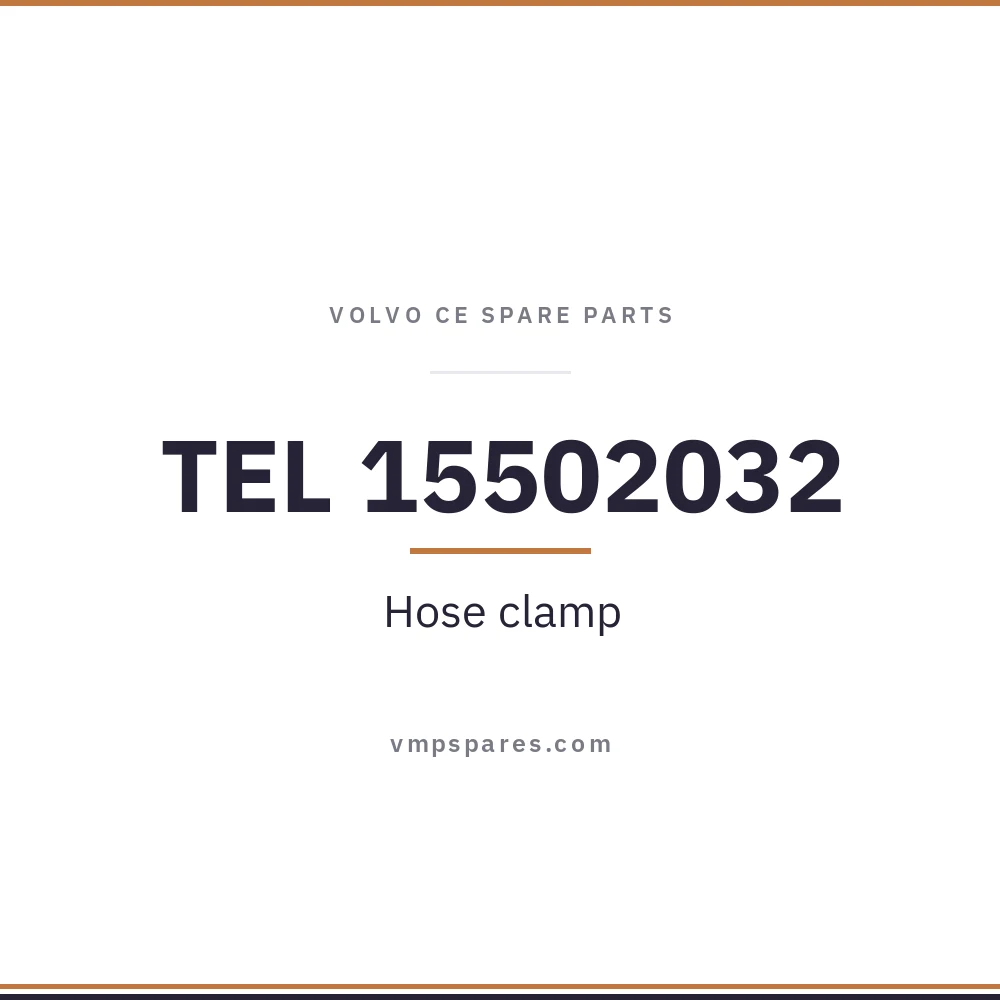 TEL 15502032 – Hose clamp