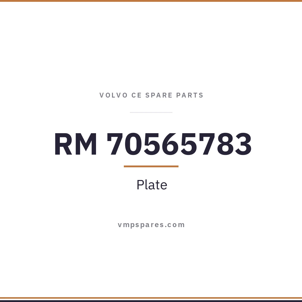 RM 70565783 – Plate