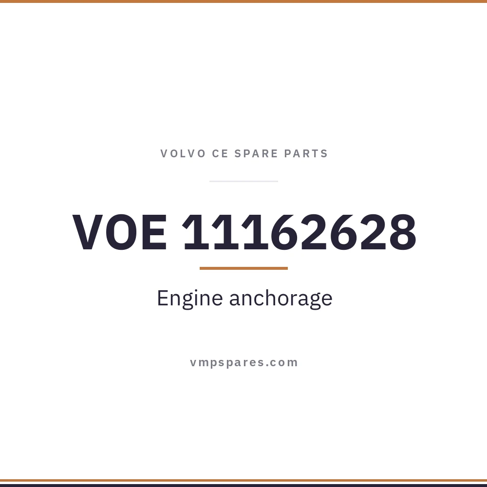 VOE 11162628 – Engine anchorage