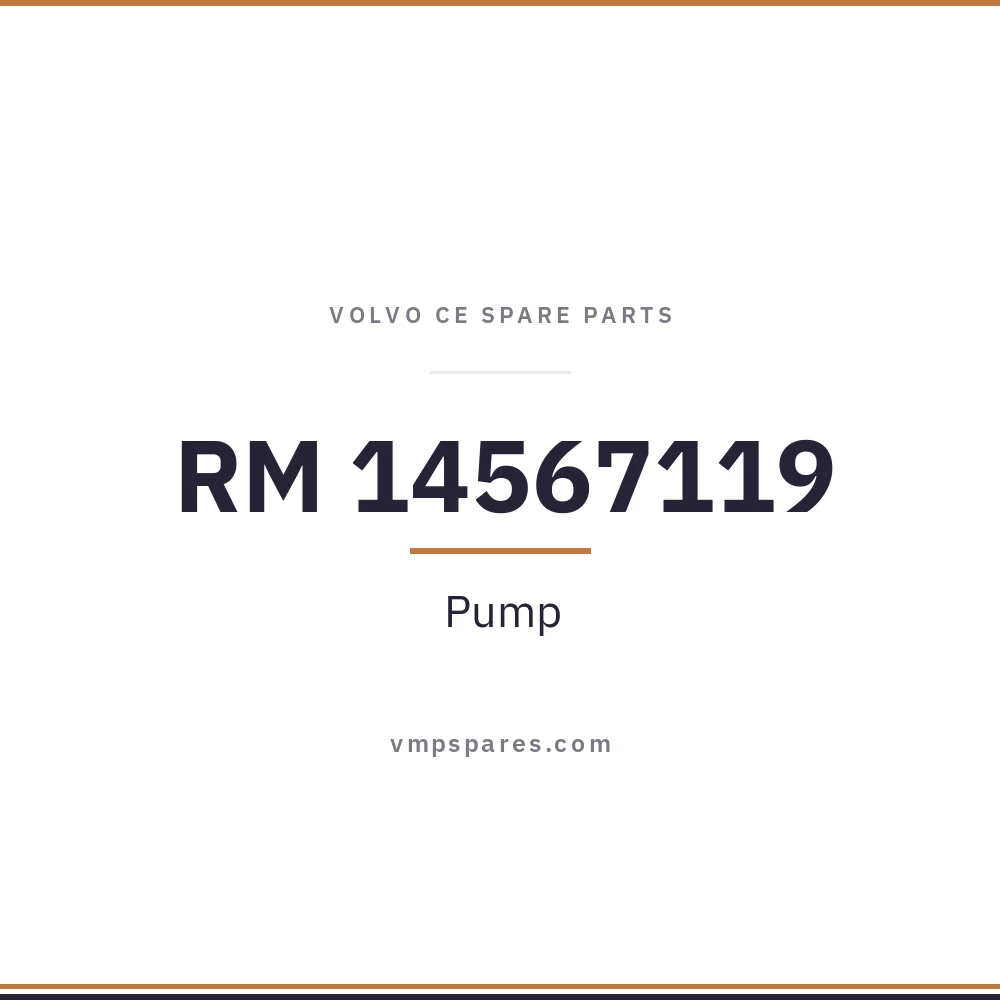 RM 14567119 – Pump