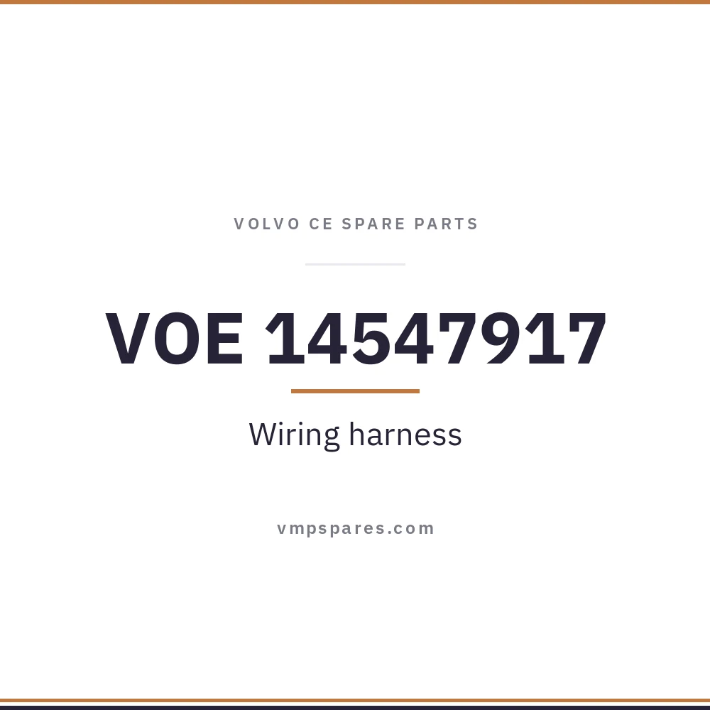 VOE 14547917 – Wiring harness