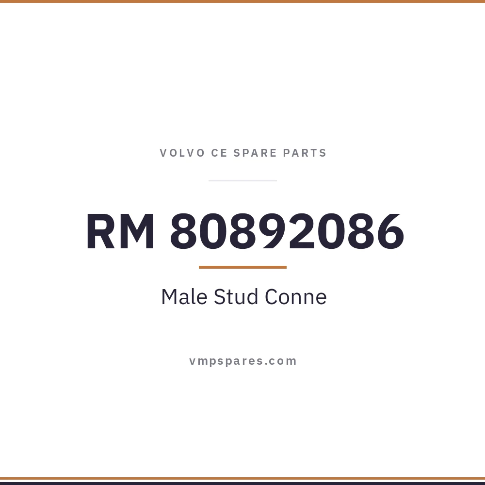RM 80892086 – Male Stud Conne