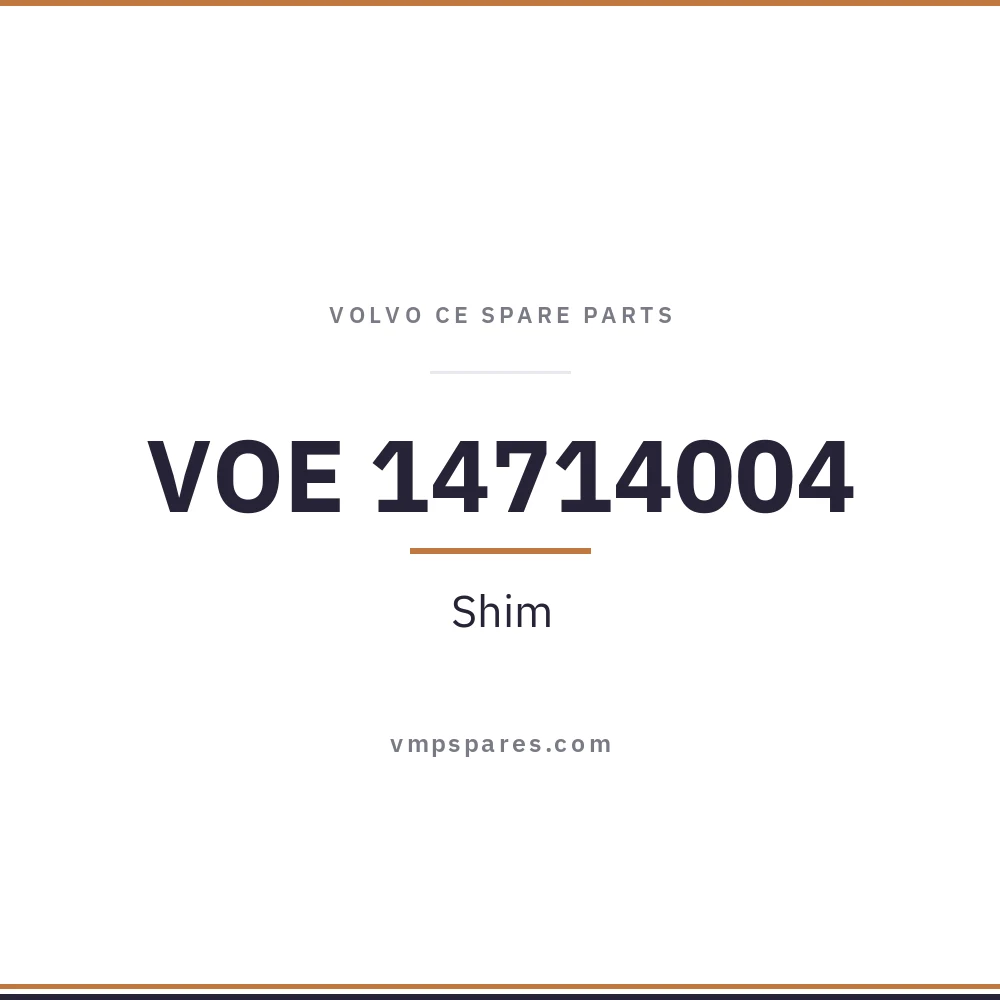 VOE 14714004 – Shim