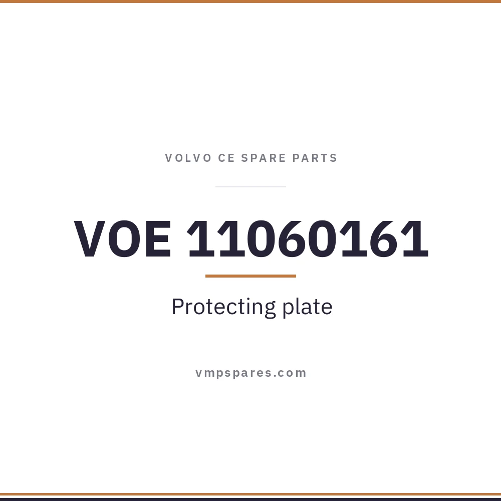 VOE 11060161 – Protecting plate