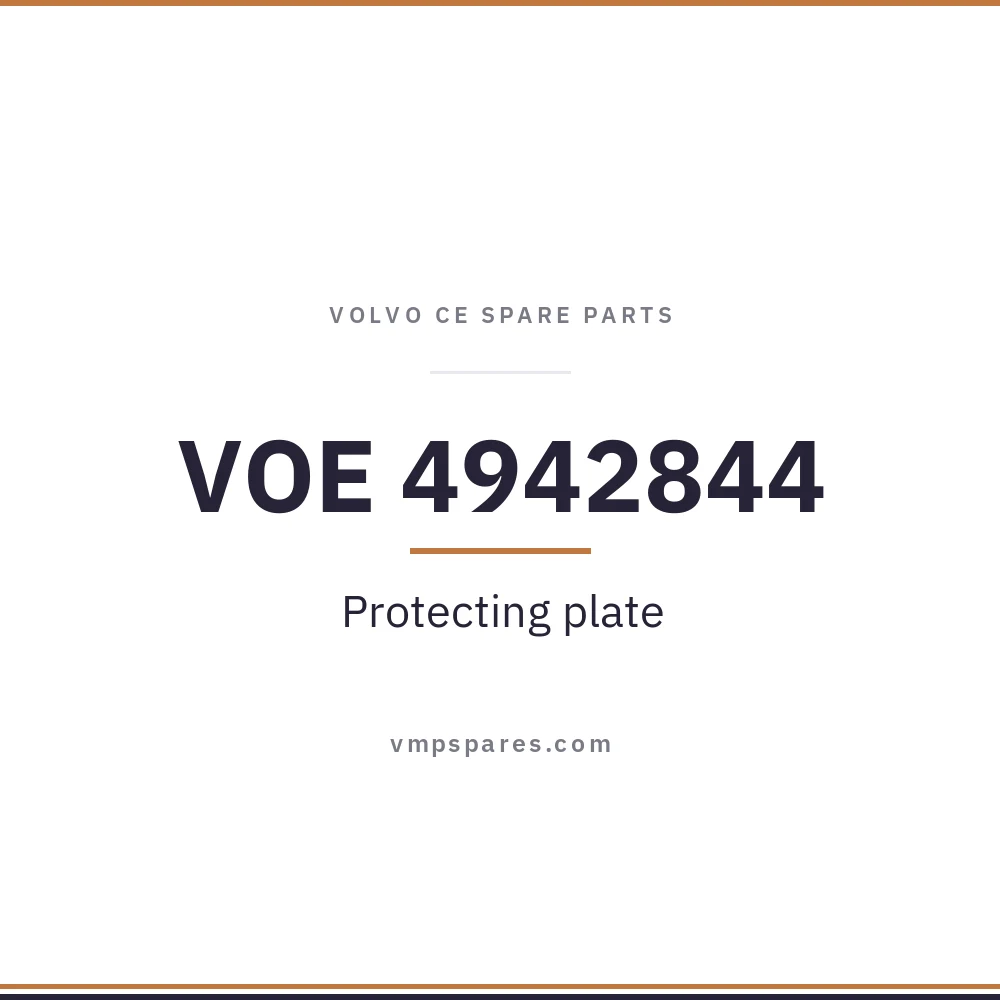 VOE 4942844 – Protecting plate