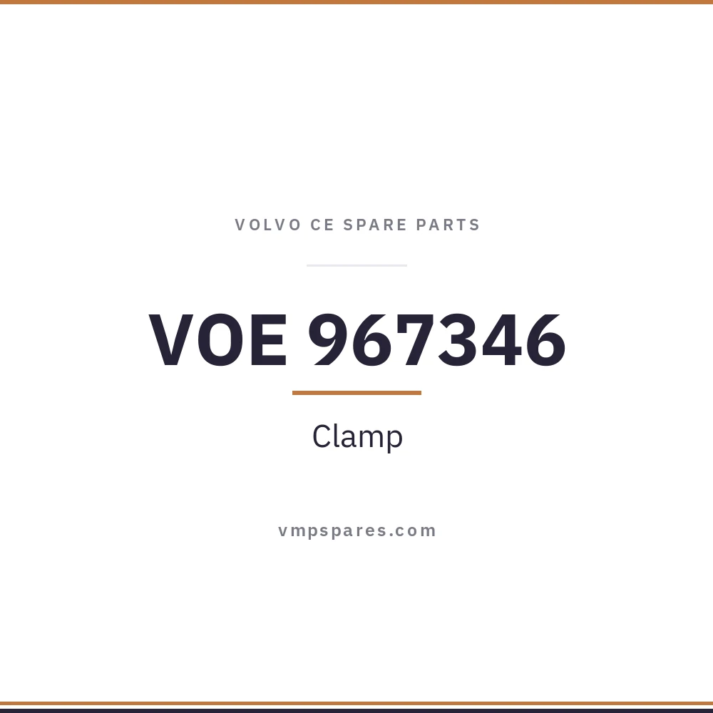 VOE 967346 – Clamp