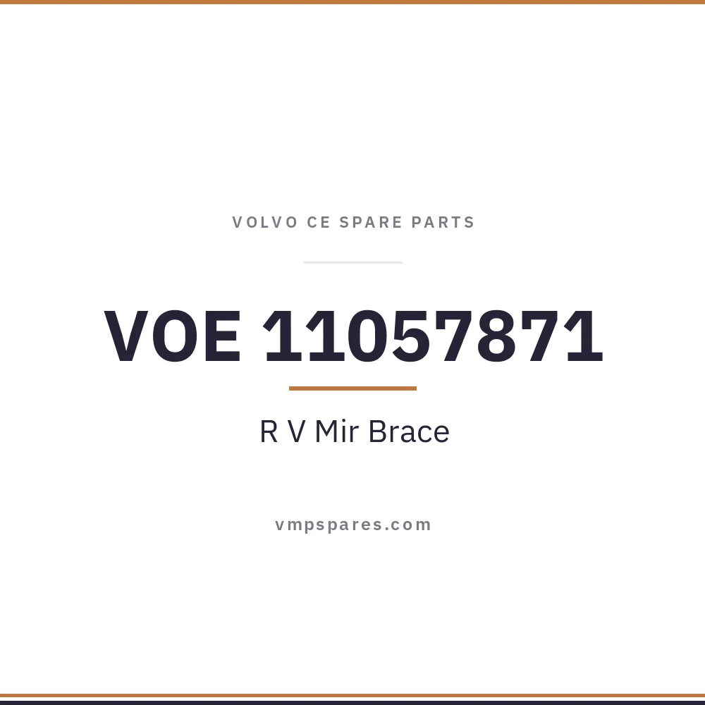 VOE 11057871 – R V Mir Brace